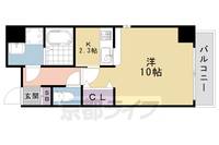 アリュール御池の間取り
