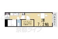 レオパレスUrban桂坂の間取り