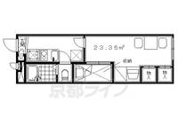 レオパレス安信町四九番地の間取り