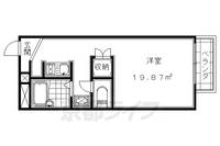 レオパレス観月の間取り