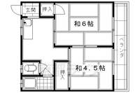 京都府京都市伏見区向島津田町の賃貸マンションの間取り