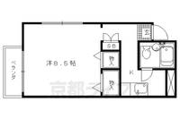 ハイツ大徳寺の間取り