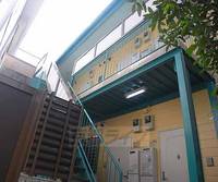 京都府京都市左京区吉田二本松町の賃貸アパートの外観