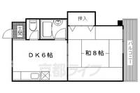 サンロイヤル高野202の間取り