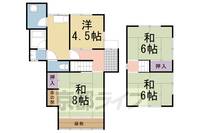 京都府京都市西京区桂池尻町(一戸建)の賃貸物件の間取り
