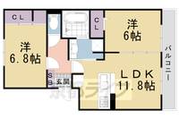 リバーフロント鴨川の間取り