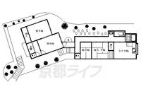 京都府京都市右京区梅ケ畑広芝町(一戸建)の賃貸物件の間取り