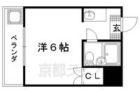 川上マンション06の間取り
