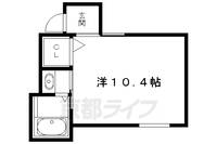 カーサミーア北白川19の間取り