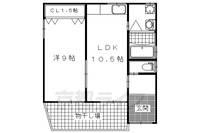 京都府京都市伏見区銀座町4丁目(一戸建)の賃貸物件1の間取り