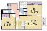 物件の間取り画像