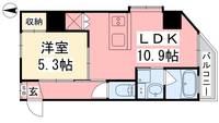 アスティオン本町601の間取り