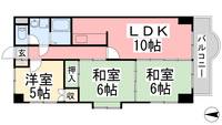リバーサイドいしての間取り