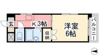 エクレール道後の間取り