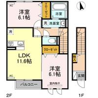 物件の間取り画像