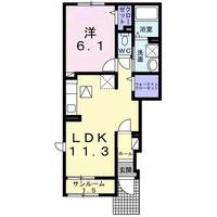 サンリット.FJ Ⅰの間取り