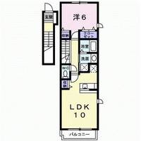 野埜花 Bの間取り