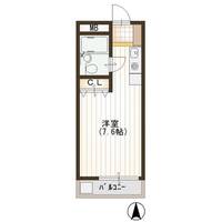 プルーマ八幡山102の間取り