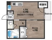物件の間取り画像