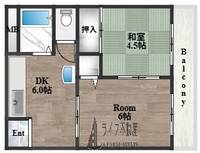 物件の間取り画像