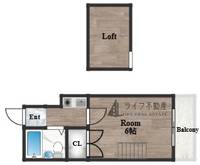 物件の間取り画像