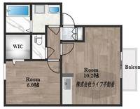 第6ウエスタンハイツの間取り