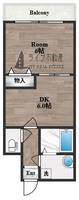 物件の間取り画像