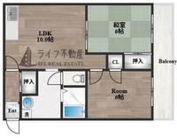 コーポHIROの間取り