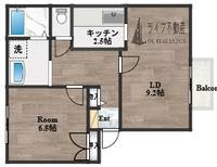 物件の間取り画像