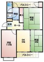 物件の間取り画像