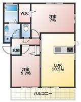 物件の間取り画像