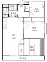物件の間取り画像