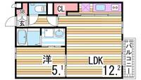 物件の間取り画像