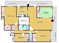 ラブリー鈴蘭台の間取り