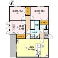 物件の間取り画像