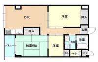 兵庫県神戸市垂水区千代が丘2丁目の賃貸マンションの間取り