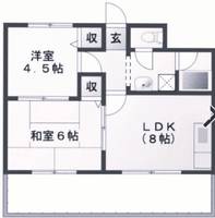 物件の間取り画像