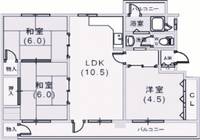 物件の間取り画像