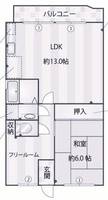 物件の間取り画像