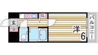 エスリード新神戸の間取り