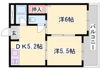 マンションまるか205の間取り