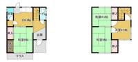 兵庫県姫路市南八代町(一戸建)の賃貸物件の間取り
