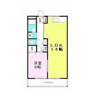 コーポ益三の間取り