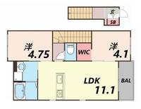 物件の間取り画像