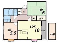 銀の馬車道 壱番館D棟の間取り