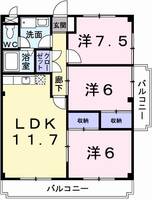 物件の間取り画像