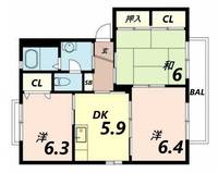 物件の間取り画像