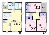 物件の間取り画像
