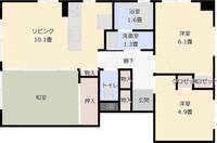 物件の間取り画像