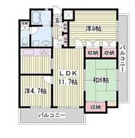 物件の間取り画像